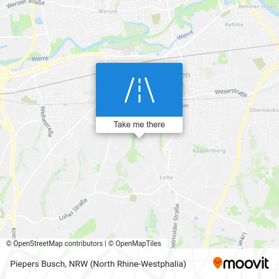 Карта Piepers Busch