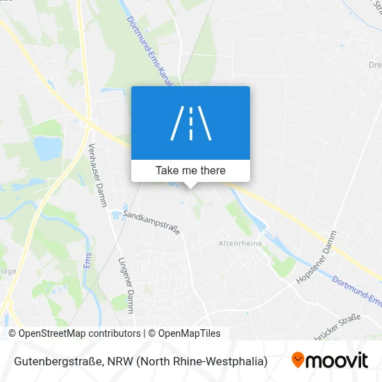 Gutenbergstraße map