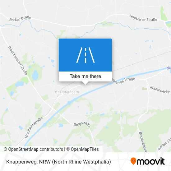 Knappenweg map