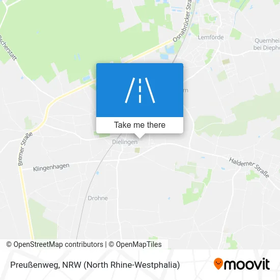 Карта Preußenweg