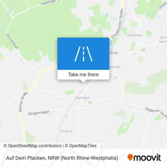 Карта Auf Dem Placken