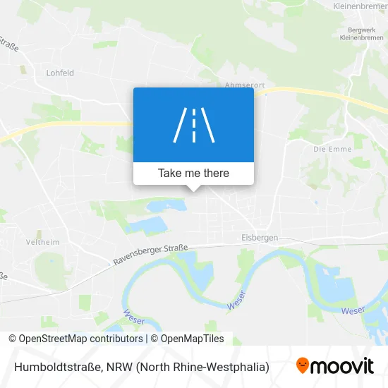 Карта Humboldtstraße