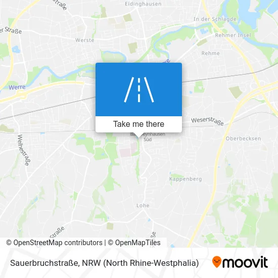 Карта Sauerbruchstraße