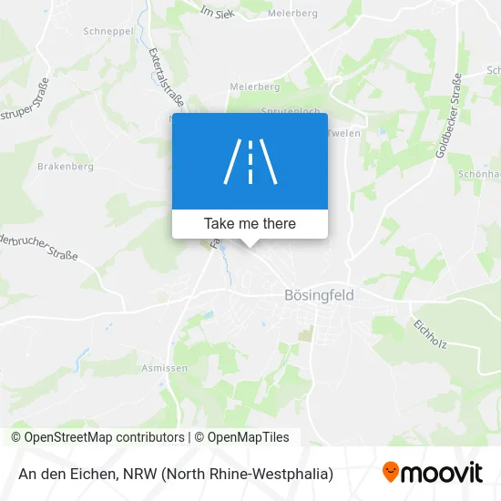 Карта An den Eichen