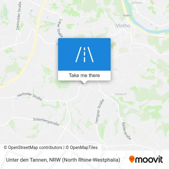 Карта Unter den Tannen