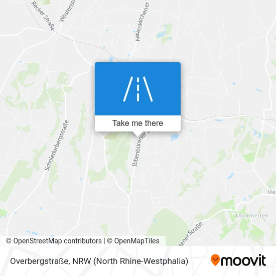 Карта Overbergstraße