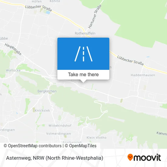 Карта Asternweg