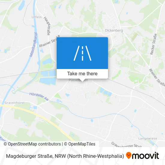 Карта Magdeburger Straße