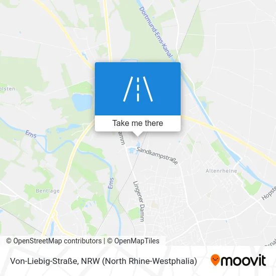 Карта Von-Liebig-Straße