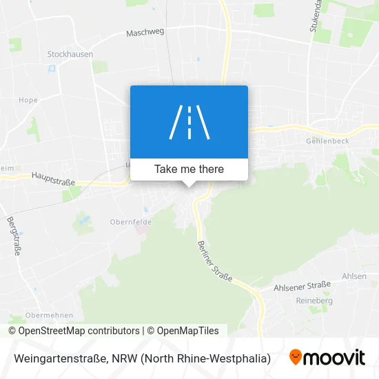 Карта Weingartenstraße