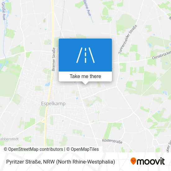 Карта Pyritzer Straße