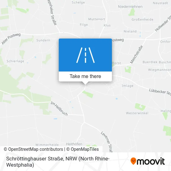 Карта Schröttinghauser Straße