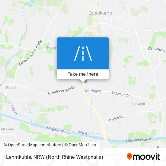 Карта Lehmkuhle