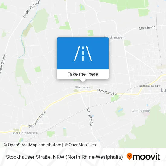 Карта Stockhauser Straße