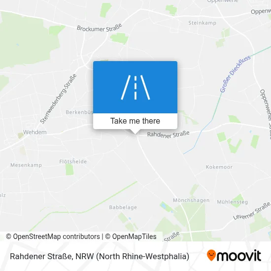 Rahdener Straße map