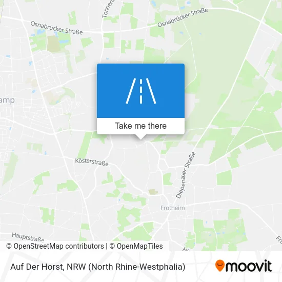 Карта Auf Der Horst