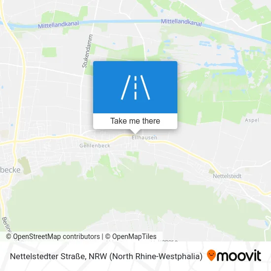 Карта Nettelstedter Straße