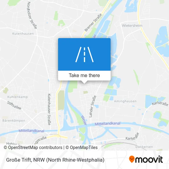 Карта Große Trift