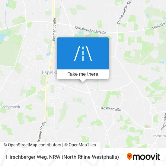 Карта Hirschberger Weg