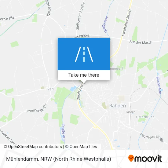 Карта Mühlendamm