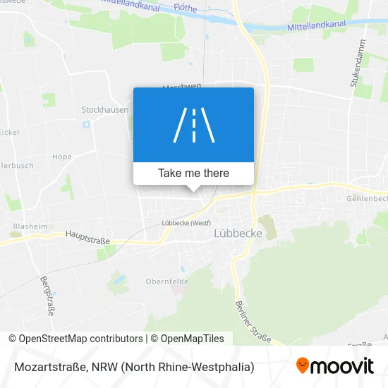 Карта Mozartstraße