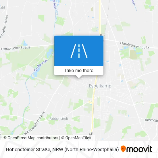 Карта Hohensteiner Straße