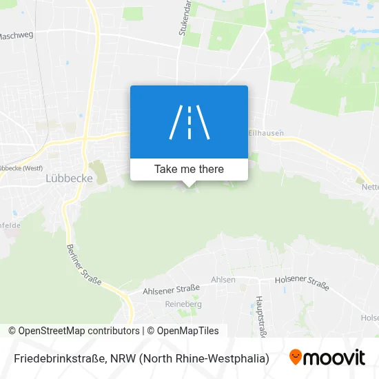 Friedebrinkstraße map