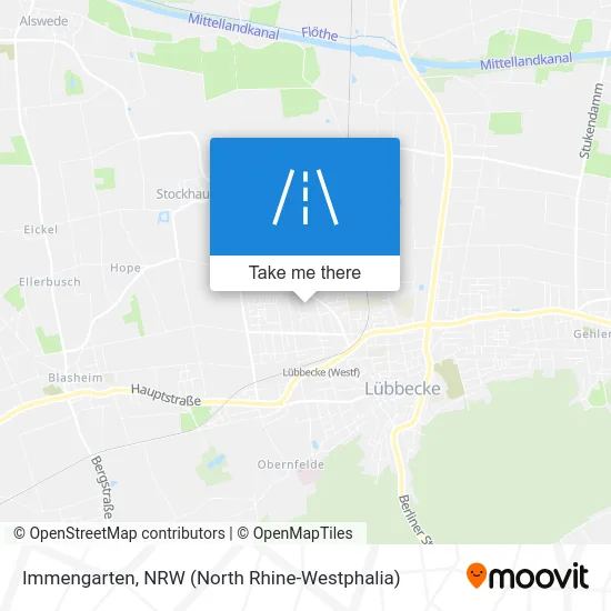 Карта Immengarten