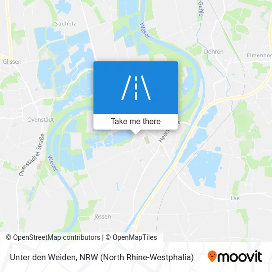 Карта Unter den Weiden