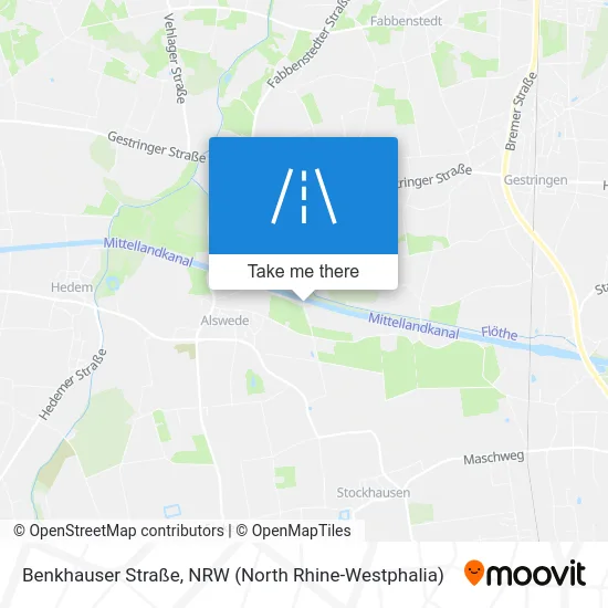 Карта Benkhauser Straße