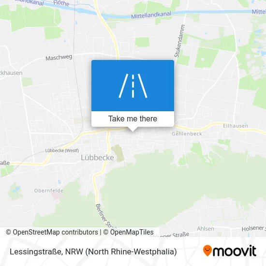 Карта Lessingstraße