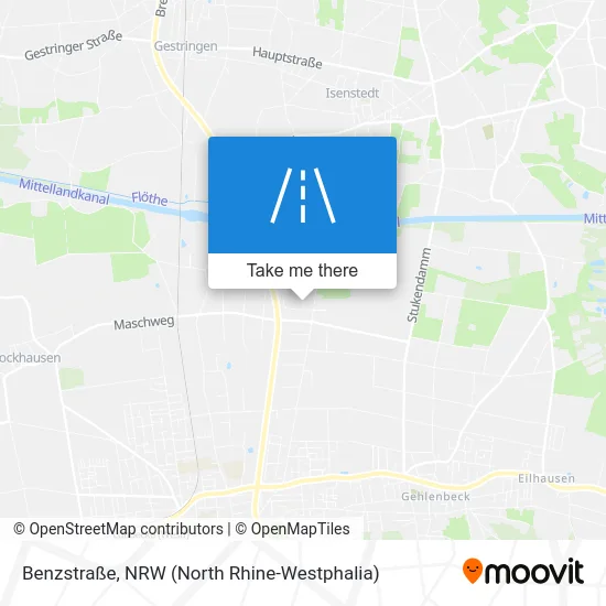 Карта Benzstraße