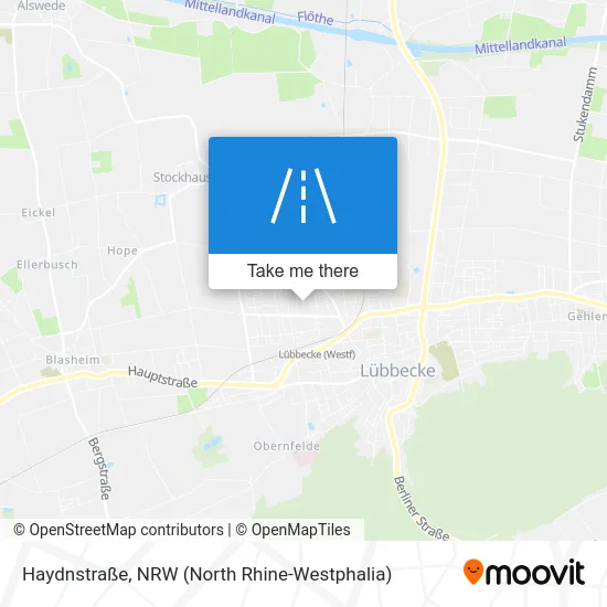 Карта Haydnstraße