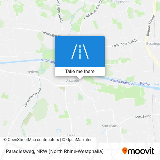 Карта Paradiesweg