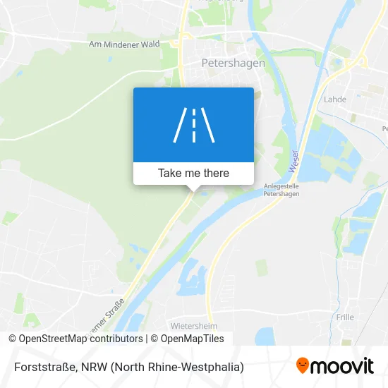 Карта Forststraße