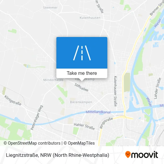 Карта Liegnitzstraße