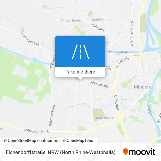 Карта Eichendorffstraße