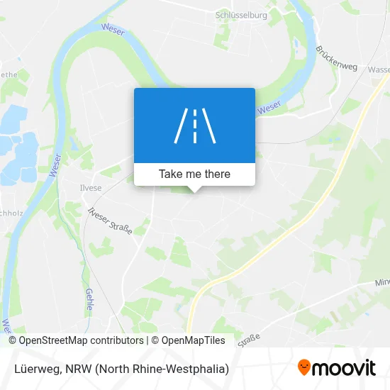Lüerweg map