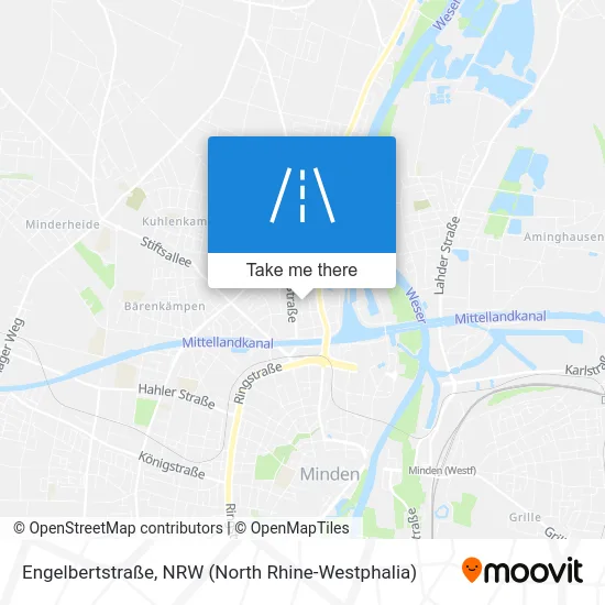 Карта Engelbertstraße