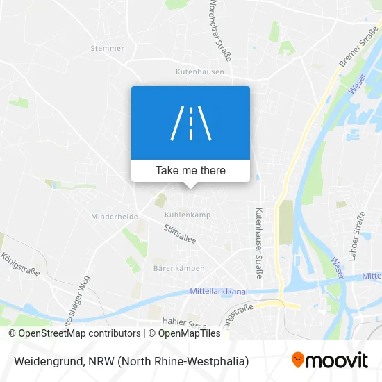 Карта Weidengrund