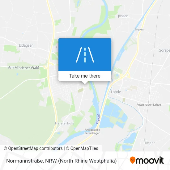 Карта Normannstraße