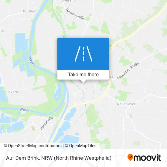 Карта Auf Dem Brink