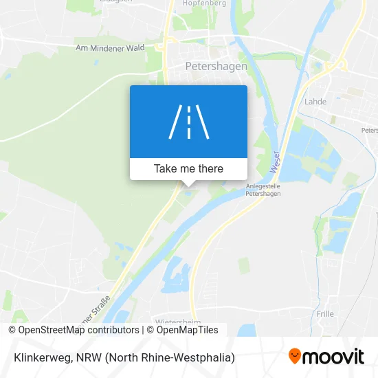 Карта Klinkerweg