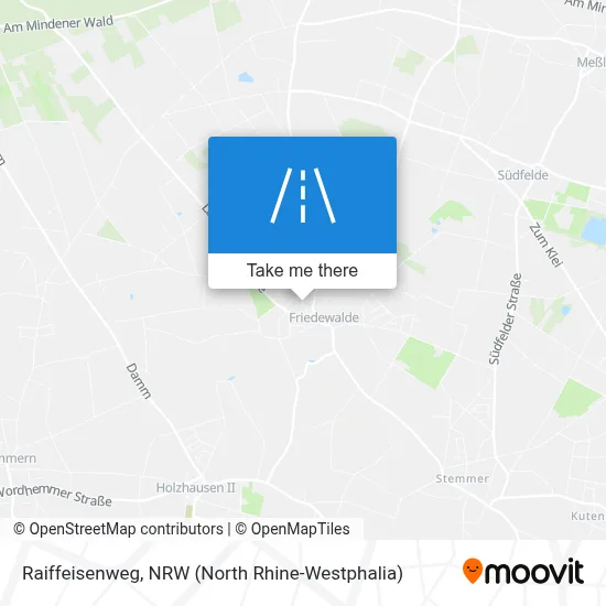 Raiffeisenweg map