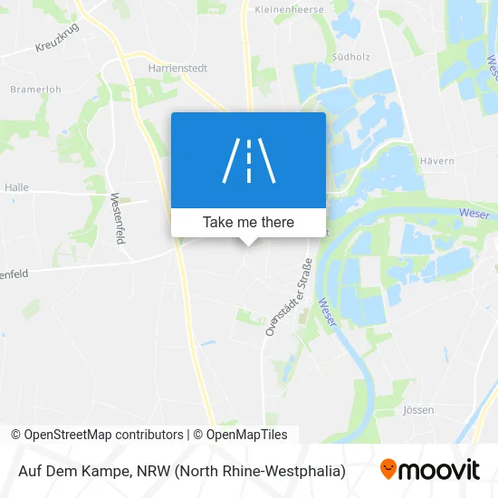 Карта Auf Dem Kampe