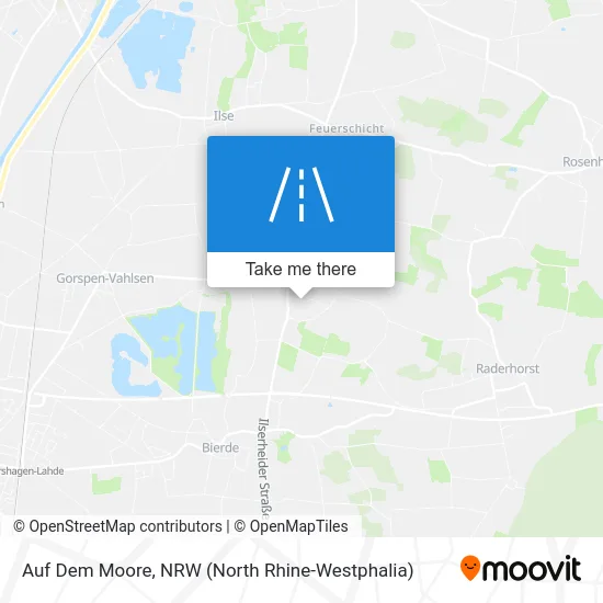 Карта Auf Dem Moore