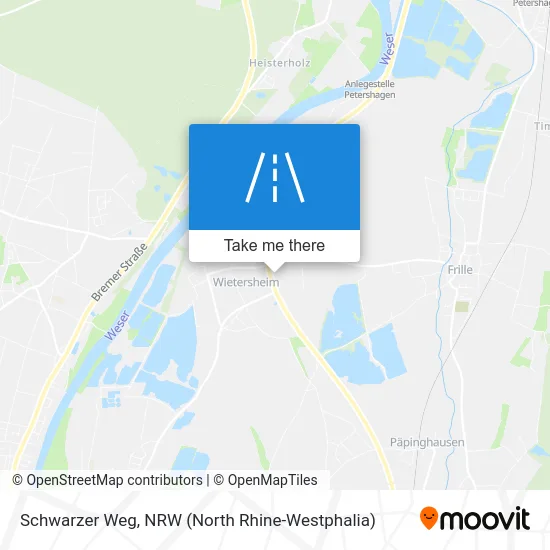 Карта Schwarzer Weg