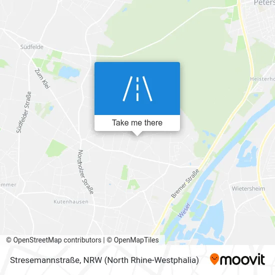 Карта Stresemannstraße