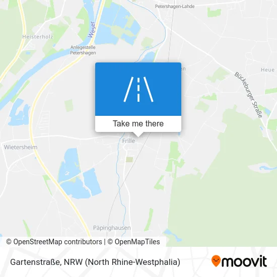 Карта Gartenstraße