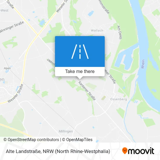 Карта Alte Landstraße